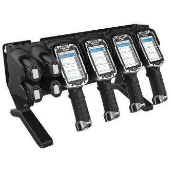 CRD-TC8X-5SC4BC-01 ZEBRA ENTERPRISE, TC8X 4SLOT CHARGE CRADLE W/SPARE BATTERY CHARGER TC8X 5SLOT CHARGE CRADLE W/BTRY CHARGER TC8X 4-SLOT CRADLE W/SPARE BTRY CHRGR TC8X 5-SLOT CRADLE W/ 4-SLOT BTRY CHRGR ZEBRA EVM, TC8X 4SLOT CHARGE CRADLE W/SPARE BATTERY CHARGER ZEBRA EVM, TC8000 5 SLOT CHARGE ONLY SHARECRADLE WITH 4 SLOT BATTERY CHARGER, CHARGES 4 DEVICES AND 4 SPARE BATTERIES, REQUIRES PWRS-14000-241R, 50-16002-029R AND 23844-00-00R TC8X 5SLOT CHARGE CRADLE W/BTRY CHARGER $5K MIN ZEBRA EVM, TC8000 5 SLOT CHARGE ONLY SHARECRADLE WITH 4 SLOT BATTERY CHARGER, CHARGES 4 DEVICES AND 4 SPARE BATTERIES, REQUIRES POWER SUPPLY PWR-BGA12V108W0WW, DC LINE CORD CBL-DC-382A1-01, AND 23844-00-00R TC8000 - 5-Slot Charge Only ShareCradle with 4-Slot Battery Charger - Allows charging of 4x TC8000s and 4x spare batteries - Requires Power Supply (PWR-BGA12V108W0WW), DC Cable (CBL-DC-382A1-01) and country specific three-wire grounded AC Line Cord, all sold separately TC8X, CRDTC8X5SC4BC01 5SLOT CHARGE CRADLE W/4SLOT BATT CHARGER<br />ZEBRA EVM,