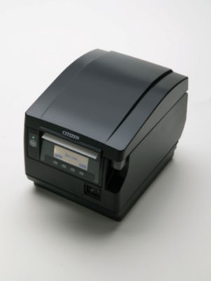CT-S851S3RSUBKP CT-S851 Thermal Receipt Printer (Serial, FRONTXIT 300mm, PNE Sensor) - Color: Black CT-S851 - Receipt Printer - Monochrome - Direct thermal - 300 mm/s ( 2400 dot-lines/s ) - 203 dpi - Serial - Black Thermal POS, CT-S800, Front Exit, SER, BK CT-S851POS PRINT THM 300MM SERIAL I/F BLACK PNE SENSOR CITIZEN, CT-S851, THERMAL, POS, PRINTER, 300MM, SERIAL INTERFACE, BLACK PNE SENSOR Citizen CT-S851 Prnt. CT-S851,THERM,SER,BLK,FRONTXIT 300MM,W/PNE SENSOR CT-S851,THERM,SER,BLK,FRONTXIT300MM,W/PN CITIZEN, DISCONTINUED, REFER TO ITEM # CT-S851IIS3