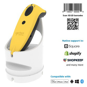 CX3993-3050 SocketScan S720 Barcode/QR Code Yel Wh<br />SOCKET MOBILE, SOCKETSCAN S720 LINEAR BARCODE & QR CODE READER, YELLOW & WHITE DOCK<br />SOCKETSCAN S720 GENERAL PURPOSE 2D READER YLW AND WHT DOCK