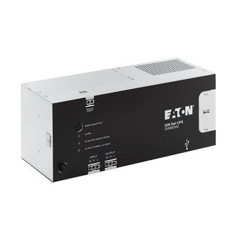 DIN850AC AC DIN Rail Indust. UPS 850VA 510W 120V<br />EATON 850VA 510W 120V AC DIN RAIL IND. UPS HARDWIRE INPUT/OUTPUT