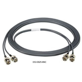 DS3-0025-BNC CX PC SHD STR PVC 75-O BNC M/M BK 25FT