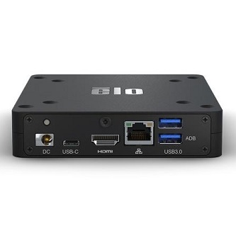 E166712 ESY00I4-0UWA-4G-3E-LD-64-BK-NS-DOR<br />ELO, BACKPACK, LINUX DEBIAN TRUEORDER, ROCKCHIP 3399 PROCESSOR, 4GB RAM, 32GB FLASH, HDMI AND USB-C OUT, WIFI, ETHERNET, BT 5.0 5MP CAMERA, BLACK, WW