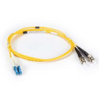 EFN310-010M-STLC OS2 FIBER PATCH CBL OFNR PVC STLC YL 10M