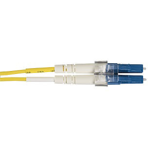 EFN310-020M-LCLC OS2 FIBER PATCH CBL OFNR PVC LCLC YL 20M