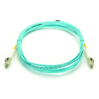 EFNT010-002M-LCLC OM3 FIBER PATCH CBL OFNR PVC LCLC AQ 2M