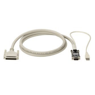 EHN485-0010 KVM CPU CABLE DB25 VGA USB COAX 10FT