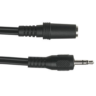 EJ111-0010 STEREO AUDIO CABLE 3.5-MM MALE/MALE 10FT