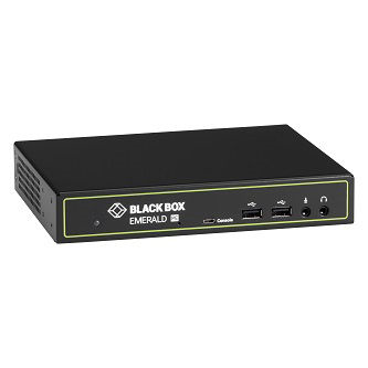 EMD2000PE-R-P KVM EXT RX VM SH PoE DVI-D V-USB 2.0 AUD