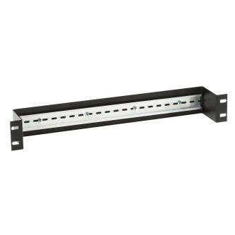 EMEDIN RACKMOUNT DIN-RAIL BRACKET - SINGLE, 1U