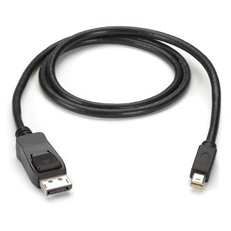 ENVMDPDP-0003-MM MINI DP TO DP CABLE, MALE/MALE 3FT