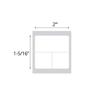 EPCDT-BKR-2156 CODE, PDC CONSUMABLES, DIRECT THERMAL LABEL, EPIC COMPATIBLE, PAPER, 2"X1-15/16", WHITE, 1" CORE 1000 PER ROLL, 8 ROLLS PER BOX<br />THERM LABEL EC PAPER 2"X1-15/16" WHITE 1<br />"CODE, PDC CONSUMABLES, DIRECT THERMAL LABEL, EPIC COMPATIBLE, PAPER, 2"X1-15/16", WHITE, 1" CORE 1000 PER ROLL, 8 ROLLS PER BOX"<br />PDC Therm Label 2x1.94" White 1" EC(8pk)<br />PDC, CONSUMABLES, DIRECT THERMAL LABEL, EPIC COMPATIBLE, PAPER, 2"X1-15/16", WHITE, 1" CORE 1000 PER ROLL, 8 ROLLS PER BOX<br />PDC Direct Thermal Paper Labels, White<br />PDC DT Paper Labels Wht 2x1.93