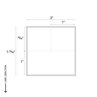 EPCDT-BKR-8 CODE, PDC CONSUMABLES, DIRECT THERMAL LABEL, EPIC COMPATIBLE, PAPER, 2" X 1-15/16", 3/4" CORE, 225 PER ROLL, 8 PER BOX<br />THERM LABEL EC PAPER 2" X 1-15/16" 3/4"<br />"CODE, PDC CONSUMABLES, DIRECT THERMAL LABEL, EPIC COMPATIBLE, PAPER, 2" X 1-15/16", 3/4" CORE, 225 PER ROLL, 8 PER BOX"<br />PDC ThermLbl 2x1.94" 3/4" Core EC (8pk)<br />PDC, CONSUMABLES, DIRECT THERMAL LABEL, EPIC COMPATIBLE, PAPER, 2" X 1-15/16", 3/4" CORE, 225 PER ROLL, 8 PER BOX<br />PDC Direct Thermal Paper Labels, White<br />PDC DT Paper Labels Wht 2x1.93
