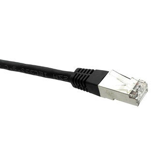 EVE637-02M CAT6 GIGATRUE FTP PATCH CABLE LSZH BLACK