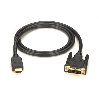 EVHDMI02T-003M HDMI MALE TO DVI MALE CABLE 3M