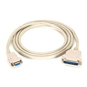 EVMTBMC-0050 Premium RS232 AT Modem Cable DB9F/DB25M