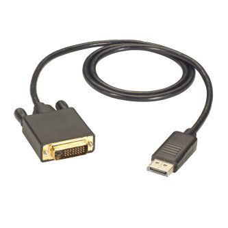 EVNDPDVI-0003-MM 3FT DISPLAYPORT TO DVI CABLE M/M