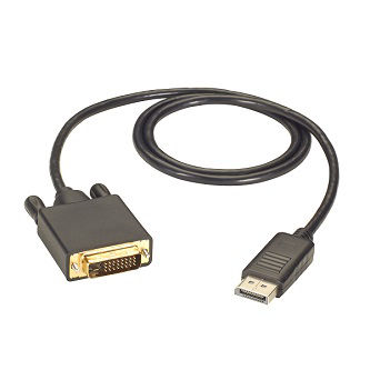 EVNDPDVI-0015-MM DP TO DVI CABLE, MALE/MALE 15FT