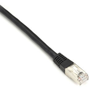 EVNSL0172BK-0001 CAT5E SLIMPATCH CABLE FUTP PVC BK 1"