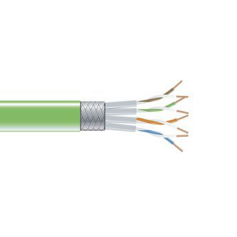 EVNSL0272GN-1000 CAT6 BULK CABLE SFTP PVC GN 1000"