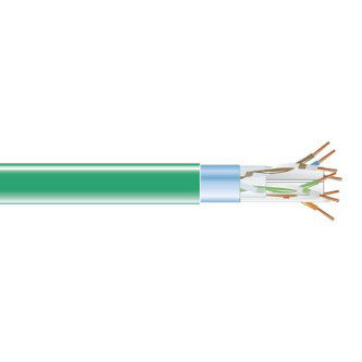 EVNSL0607A-1000 CAT6 BULK CABLE FUTP PVC GN 1000"