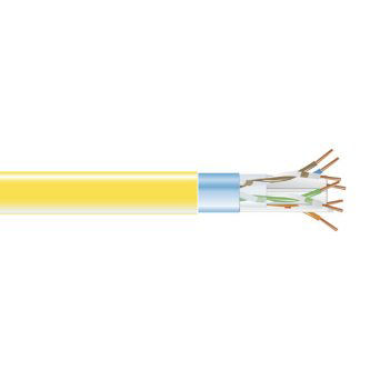 EVNSL0614A-1000 CAT6 BULK CBL FUTP PLENUM YL 1000"