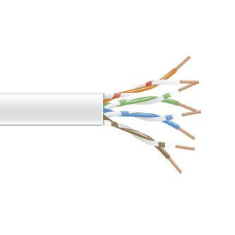 EVNSL0650A-1000 CAT6 550MHZ BULK CABLE UTP PVC WH 1000"