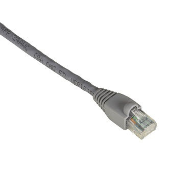 EVNSL640-0001 CAT6 SNAGLESS PATCH CABLE UTP PVC GY 1"