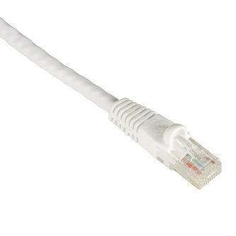 EVNSL680-0010 CAT6 SNAGLESS PATCH CABLE UTP PVC WH 10"