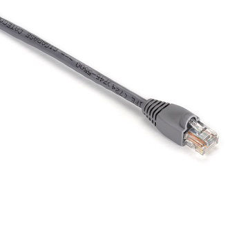 EVNSL80-0001 CAT5E SNAGLESS PATCH CABLE UTP PVC GY 1"