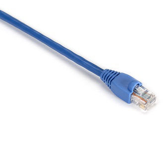 EVNSL81-0001 CAT5E SNAGLESS PATCH CABLE UTP PVC BL 1"