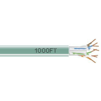 EYN878A-PB-1000 CAT6 BULK CBL UTP PVC BOX GN 1000"