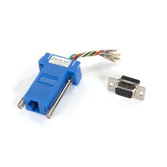 FA4509F-BL MOD ADAPTER KIT DB9 FEM TO RJ45 FEM BL