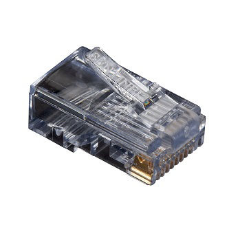 FM105 MODULAR PLUG RJ45 ROUND STRANDED