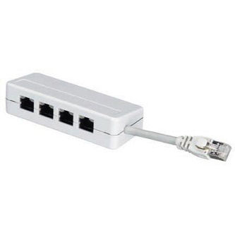 FM820-R2 RJ45 MOD SPLTR UNSHLD A PIN 2.5IN CABLE