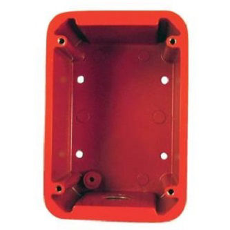 FMM-100WPBB-R Red cast metal weatherproof back box