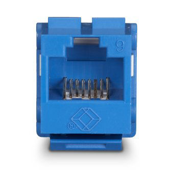 FMT630-R3 Blue Unshielded CAT6 Keystone Jack, 110