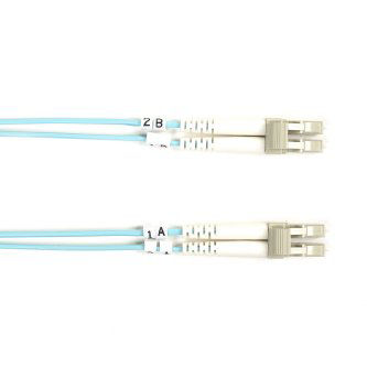 FO10G-001M-LCLC OM3 FIBER PATCH CBL OFNR PVC LCLC AQ 1M