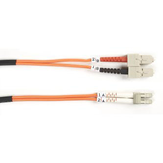 FO625-001M-SCLC OM1 FIBER PATCH CBL OFNR PVC SCLC OR 1M