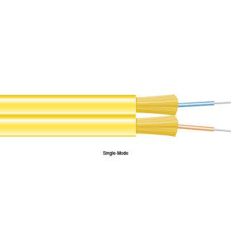 FOBC55-ZPSM-YL-02F OS2 BULK ZIPCORD CBL IN OFNP 2STR YL CST