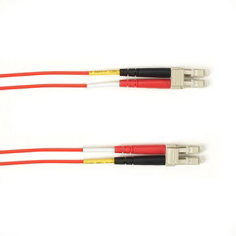 FOCMP10-001M-LCLC-RD OM3 FIBER PATCH CABLE OFNP LC-LC RD 1M