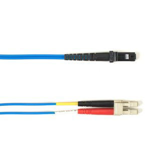 FOCMP62-004M-LCMT-BL OM1 FIBER PATCH CABLE OFNP LC-MTRJ BL 4M