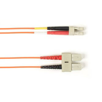 FOCMP62-005M-SCLC-OR OM1 FIBER PATCH CABLE OFNP SC-LC OR 5M