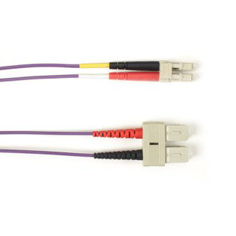 FOCMP62-010M-SCLC-VT OM1 FIBER PATCH CABLE OFNP SC-LC PR 10M