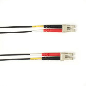 FOCMPM4-002M-LCLC-BK OM4 FIBER PATCH CABLE OFNP LC-LC BK 2M