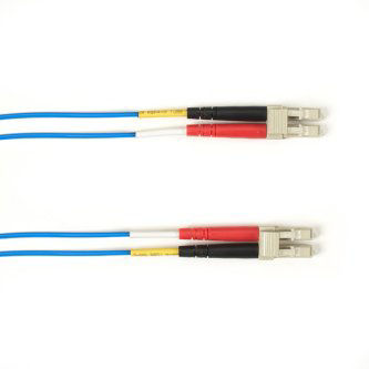 FOCMR10-001M-LCLC-BL OM3 FIBER PATCH CBL OFNR PVC LCLC BL 1M