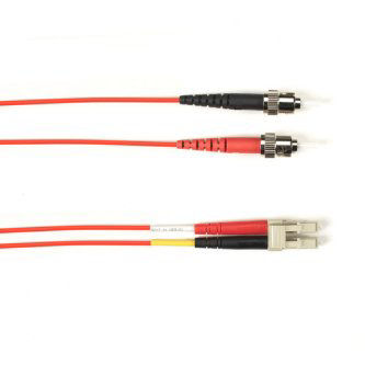 FOCMR10-010M-STLC-RD OM3 FIBER PATCH CBL OFNR PVC STLC RD 10M