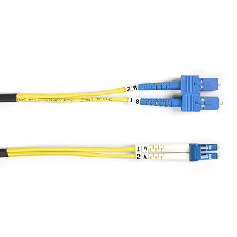 FOSM-001M-SCLC FIBER PATCH CABLE 1M SM 9 MICRON SC/LC