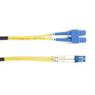 FOSM-002M-SCLC OS2 FIBER PATCH CBL OFNR PVC SCLC YL 2M