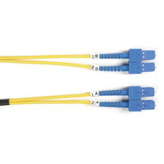 FOSM-003M-SCSC OS2 FIBER PATCH CBL OFNR PVC SCSC YL 3M