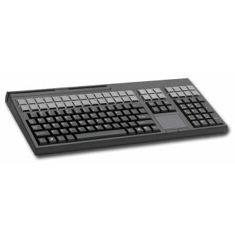 G86-62401CDADAA G86-6240 Keyboard (14 Inch, USB Keyboard with TouchPad, Can. Layout, 106 Position and 4 Additional) - Color: Black CHERRY, SPOS KEYBOARD, FRENCH CANADIAN, 106 KEYS, USB TOUCHPAD BLACK, MOQ 22, NC/NR   BLACK,14"USB w/ TouchPad,CAN.Layout,106 Cherry G83-6000 Keyboards BLACK,14"USB w/ TouchPad,CAN. Layout,106 position,4 addt"l -black, USB, wTouchpad, IP 54, French Canadian FRENCH CANADIAN DEFEATURED SPOS BLACK TP/CUSTOM SKU NO RET/MOQ 22 Rebox: SPOS,BLK,14",USB KBD W/TP109 US L BLACK, 14in, USB with Touch Pad, Canadian Layout CHE_JK-0800PN-2.JPG<br />BLK,14"USBw/TouchPd,CAN.Layout,106<br />CHERRY, G86-6240, SPOS BIOMETRIC KEYBOARD, BLACK, 14 INCH, USB KEYBOARD WITH TOUCHPAD, CANADIAN LAYOUT, 106 KEYS AND 4 ADDITIONAL<br />CHERRY, G86-62401, SPOS KEYBOARD, BLACK, 14 INCH, USB KEYBOARD WITH TOUCHPAD, FRENCH CANADIAN LAYOUT, 106 KEYS AND 4 ADDITIONAL KEYS<br />CHERRY, NCNR, G86-62401, SPOS KEYBOARD, BLACK, 14 INCH, USB KEYBOARD WITH TOUCHPAD, FRENCH CANADIAN LAYOUT, 106 KEYS AND 4 ADDITIONAL KEYS